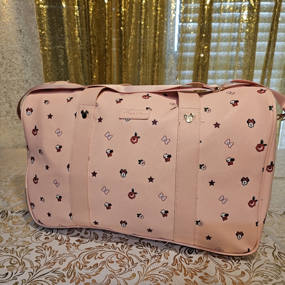 Disney minnie mouse, travel duffle bag with pull handle and wheels - Picture 1 of 13